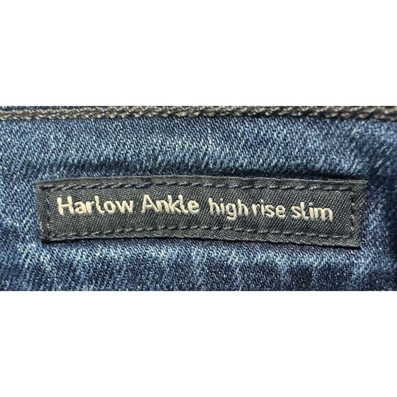 Citizens of Humanity Women's Harlow Ankle Hi Rise Slim Blue Jeans - Size 26x27 - Picture 7 of 10